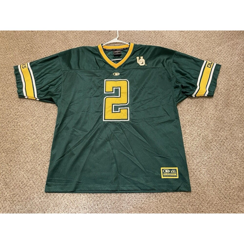Vintage 1980's Y2K University of Oregon Ducks Football Jersey Men’s XXLarge
